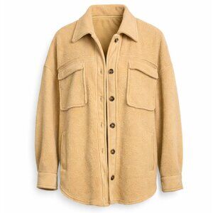 Bagatelle Collection | Camel Color Shacket -  M